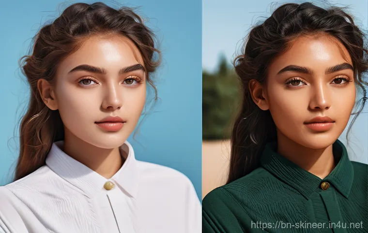 스킨케어 실무 트레이닝 과정 - Here are three detailed image generation prompts in English: